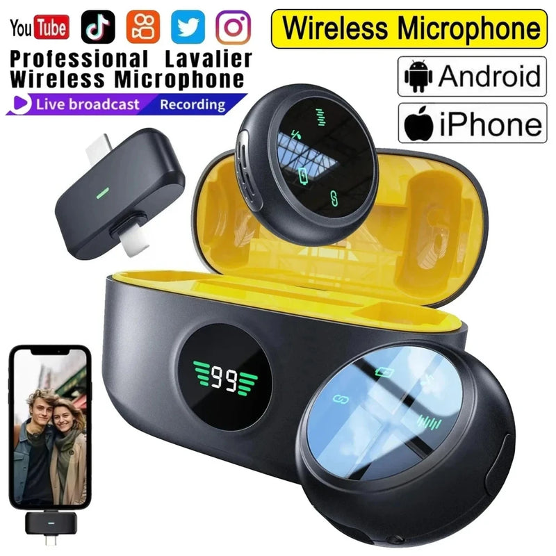 Wireless Lavalier Lapel Microphone