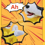 Kung Fu Husky Handpuppe mit Boxhandschuhen