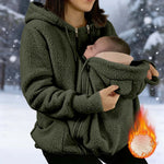 Warm Fleece Baby Carrier Hoodie
