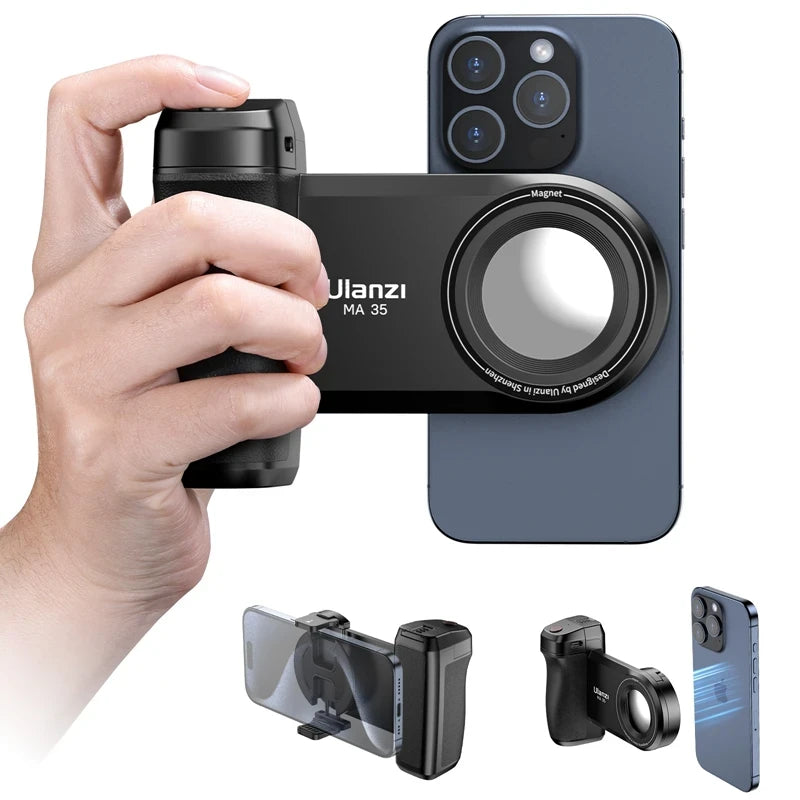 MagSafe Smartphone Camera Shutter Grip