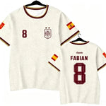 Spain Style 3D Print Football Jersey
