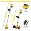 Cordless Electric Lawn Mower Weed Whacker