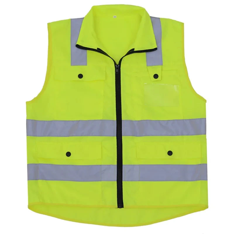 High Visibility Reflective Work Vest