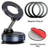 Magnetic Vacuum Suction Phone Holder