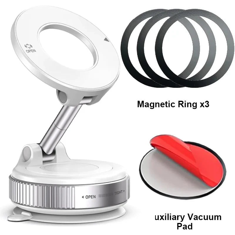 Magnetic Vacuum Suction Phone Holder