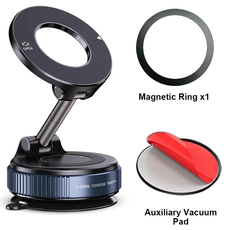 Magnetic Vacuum Suction Phone Holder