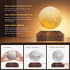 Levitating Moon Magnetic Night Light