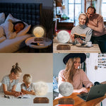 Levitating LED moon lamp gift idea