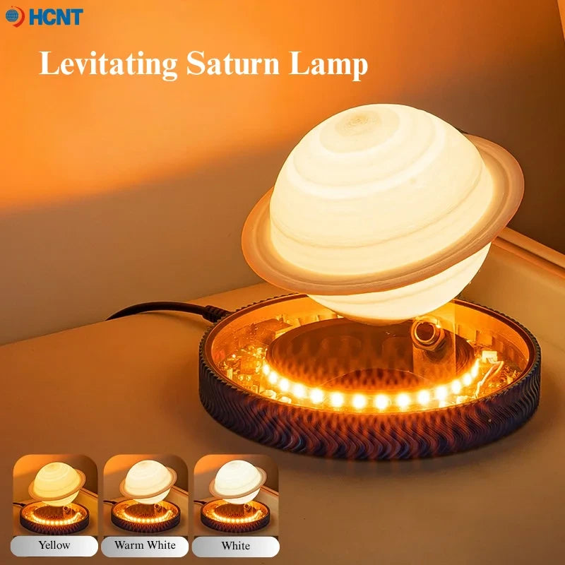Levitating Saturn Desk Lamp