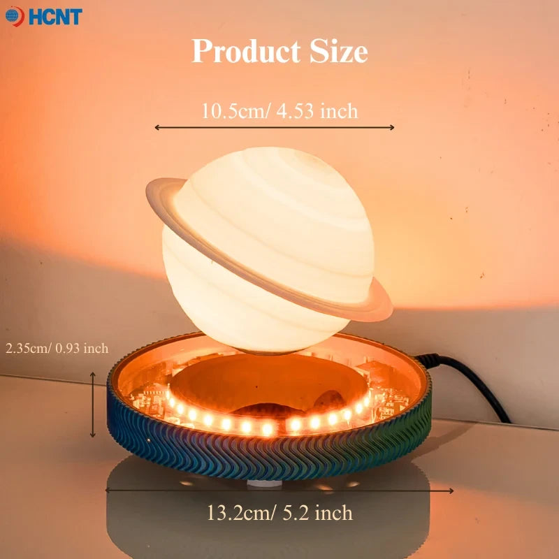 Levitating Saturn Desk Lamp