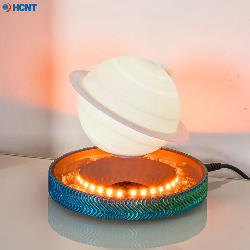 Levitating Saturn Desk Lamp