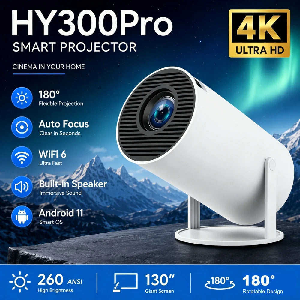 Portable Smart Home Projector