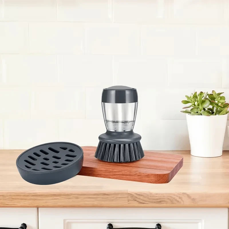 Dishwashing Brush with Soap Dispenser