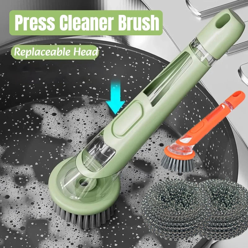 Soap Dispensing Kitchen Dish Brush