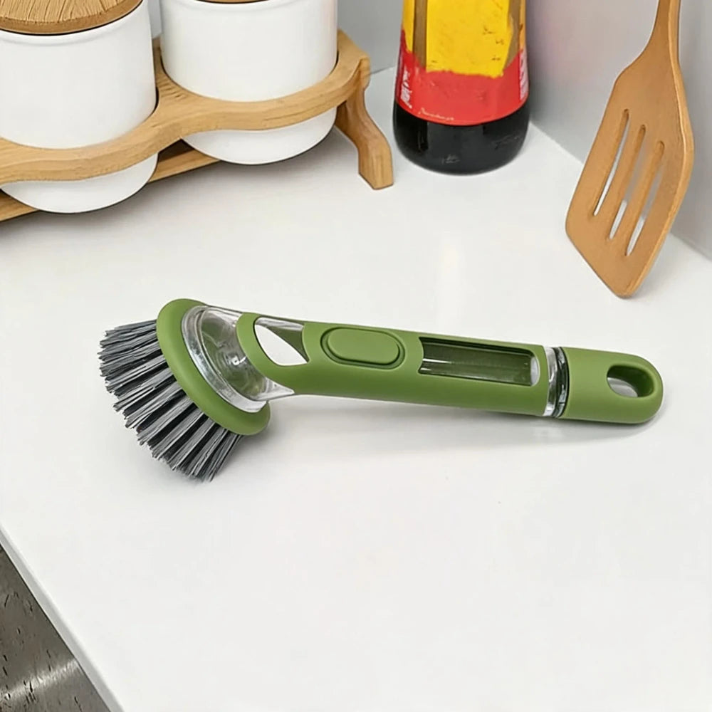 Soap Dispensing Kitchen Dish Brush