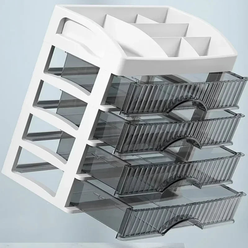 Plastic Multi Layer Cosmetic Storage Box