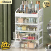 Plastic Multi Layer Cosmetic Storage Box