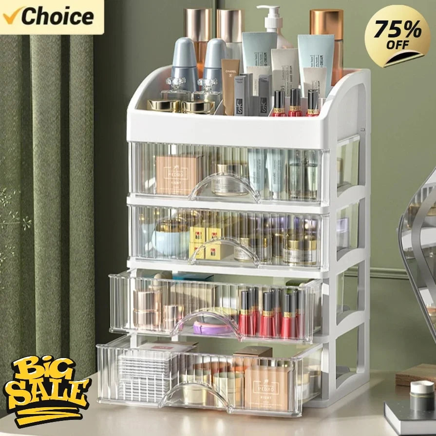 Plastic Multi Layer Cosmetic Storage Box