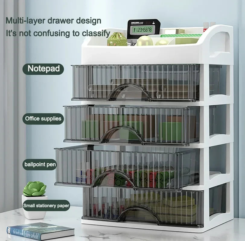 Plastic Multi Layer Cosmetic Storage Box