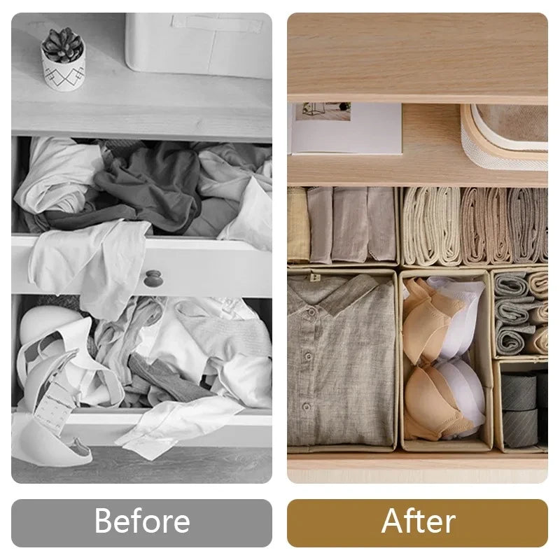 Foldable Oxford Drawer Organizer