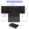 Foldable Bluetooth Keyboard with Touchpad