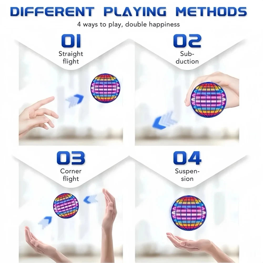 Rotating Flying Ball Toy