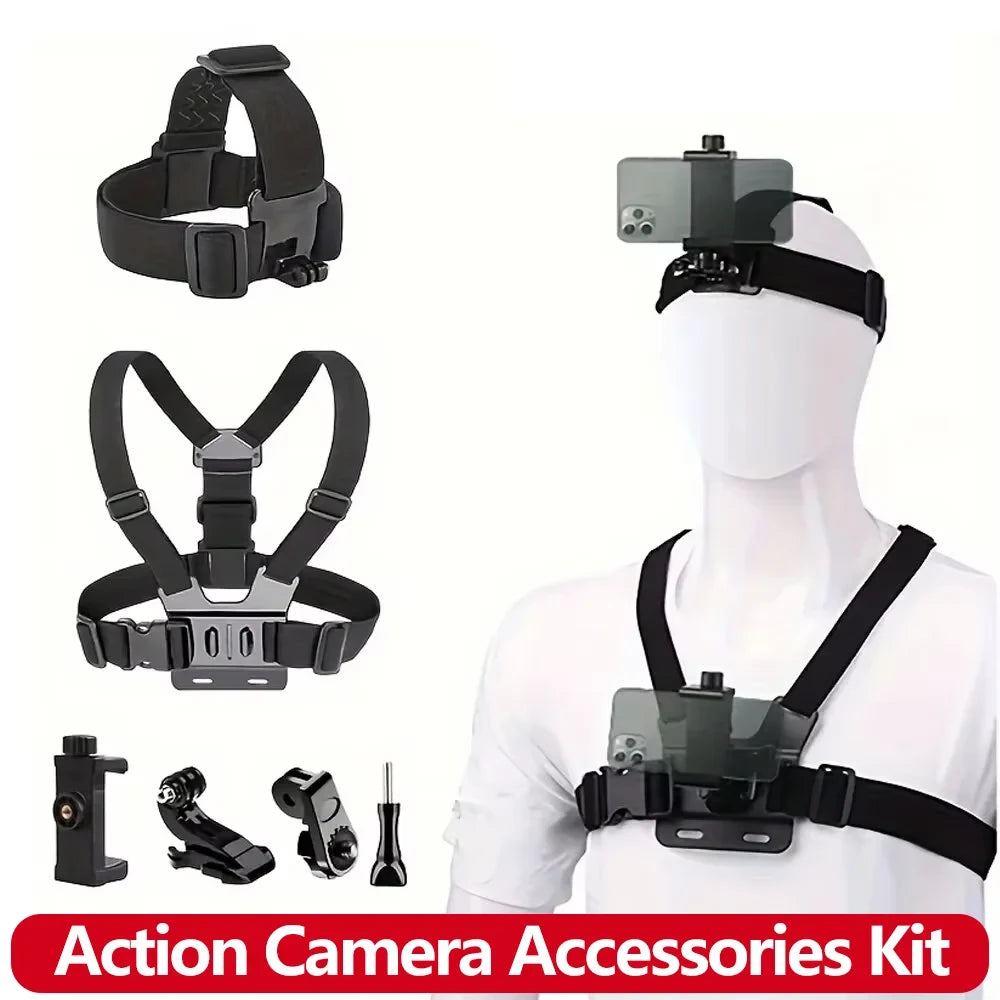 Action Camera Mount Kit