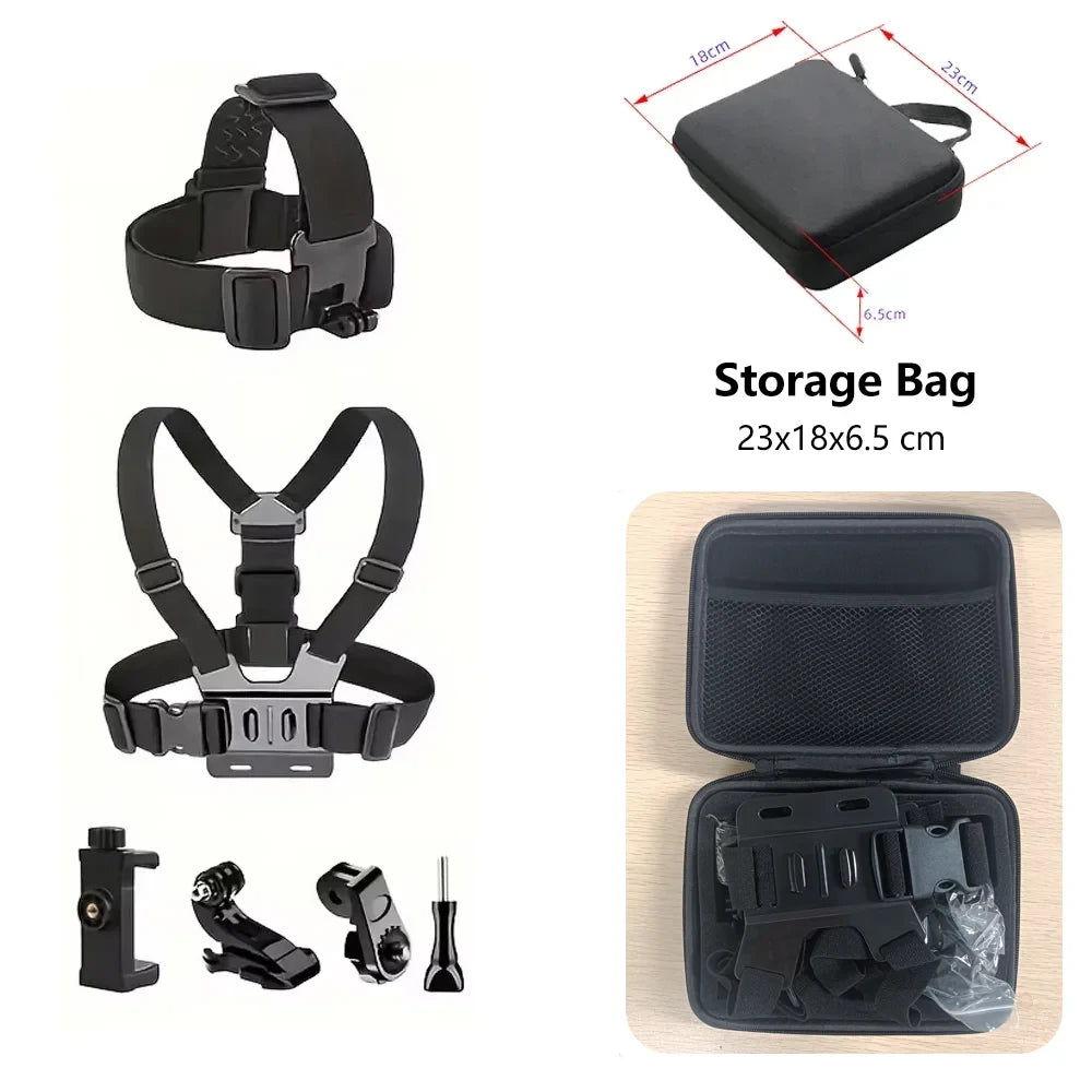 Action Camera Mount Kit