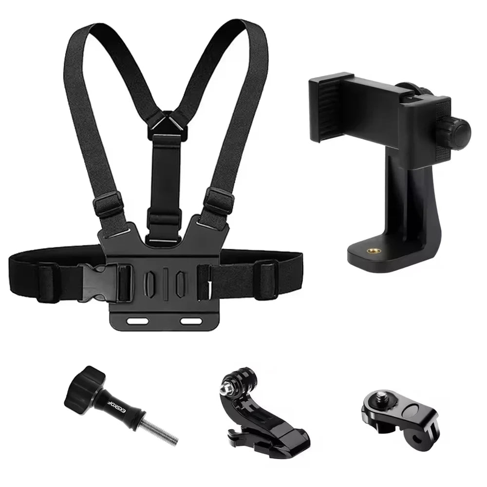 Action Camera Mount Kit