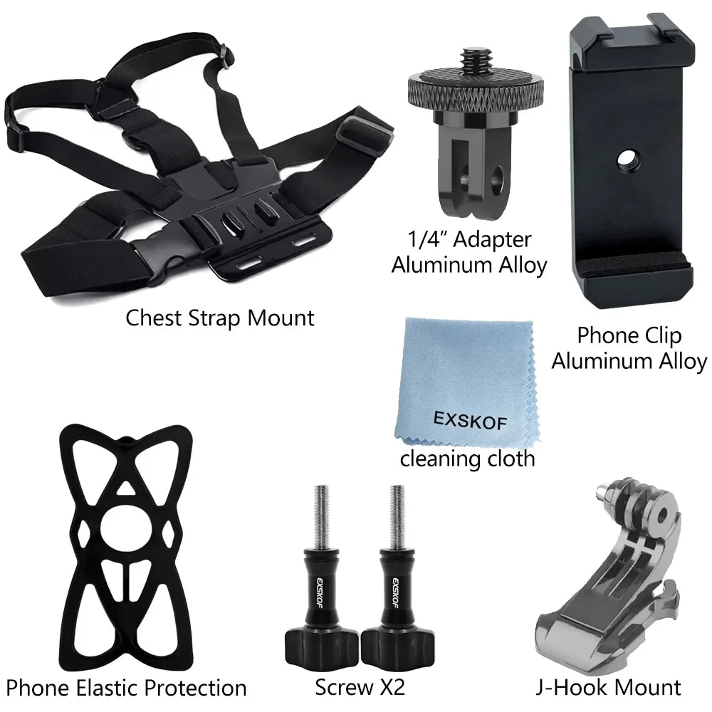 Action Camera Mount Kit