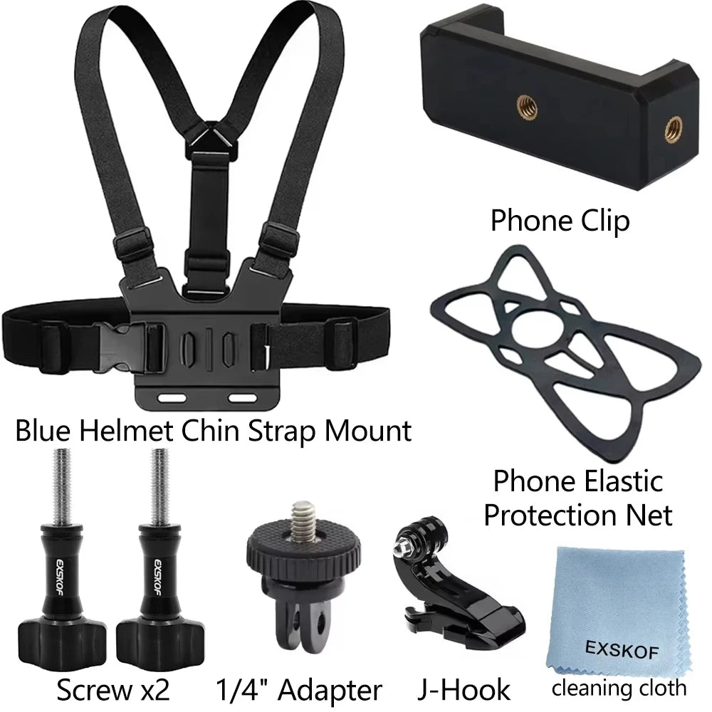 Action Camera Mount Kit