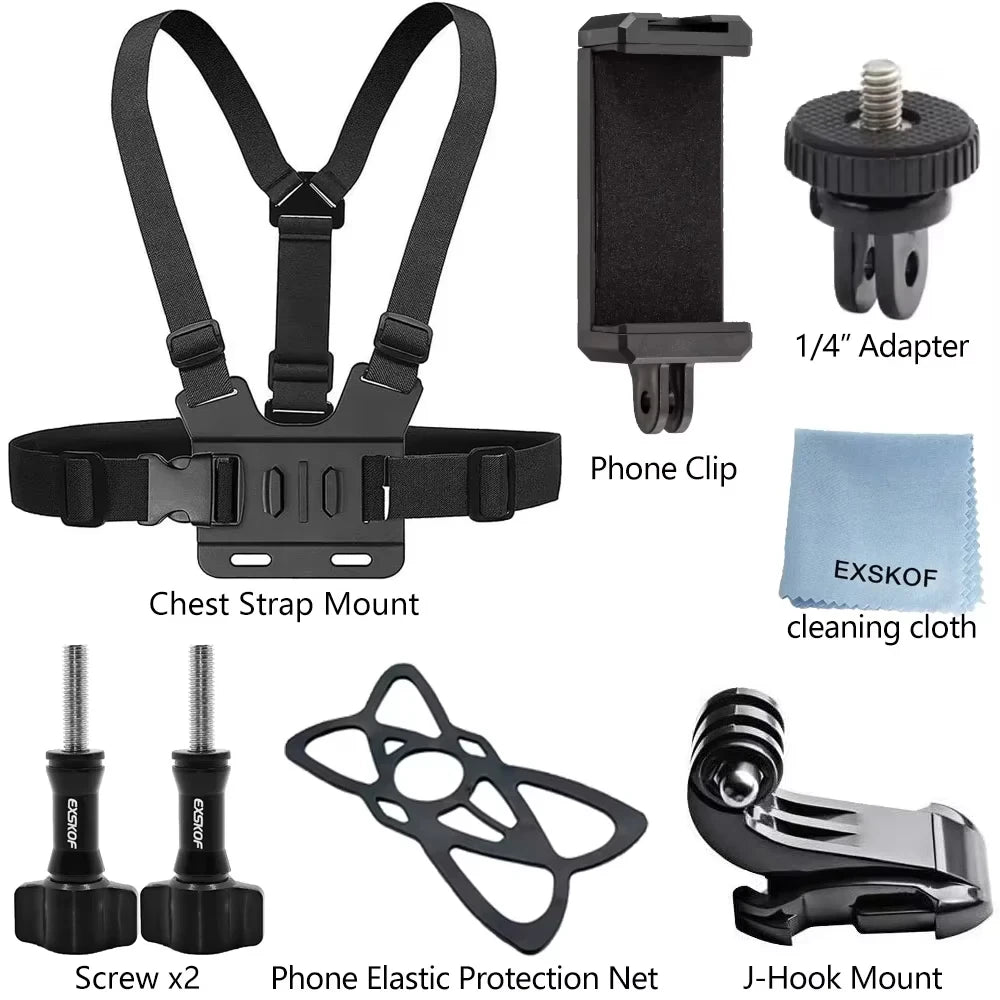 Action Camera Mount Kit