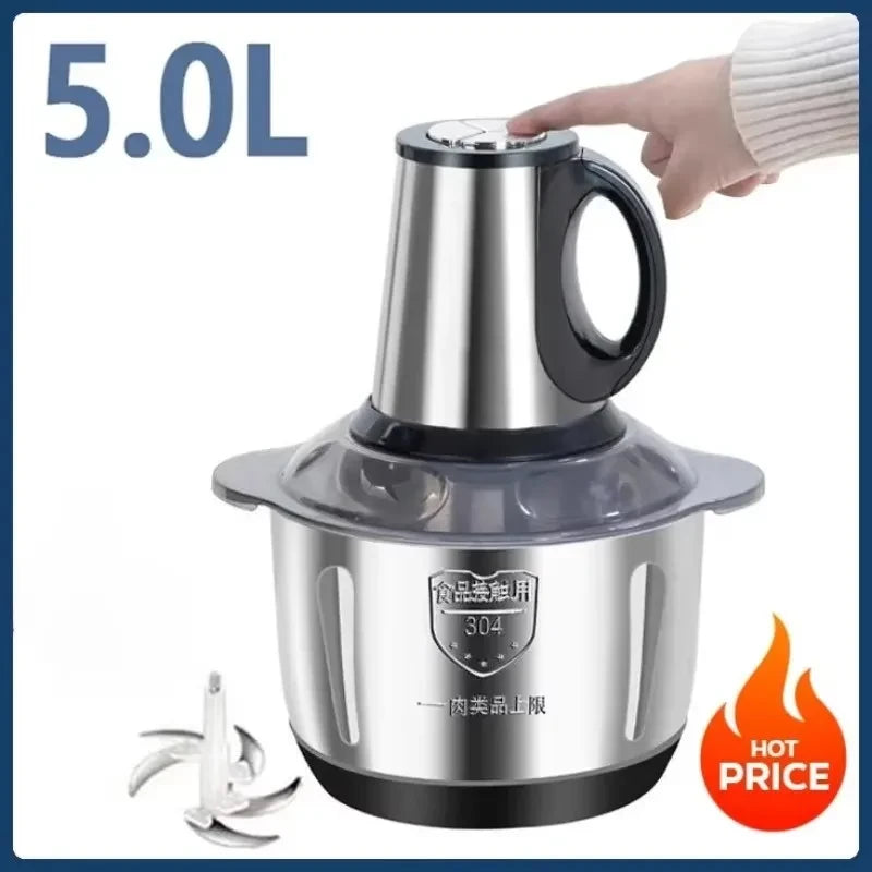 Stainless Steel Electric Food Chopper