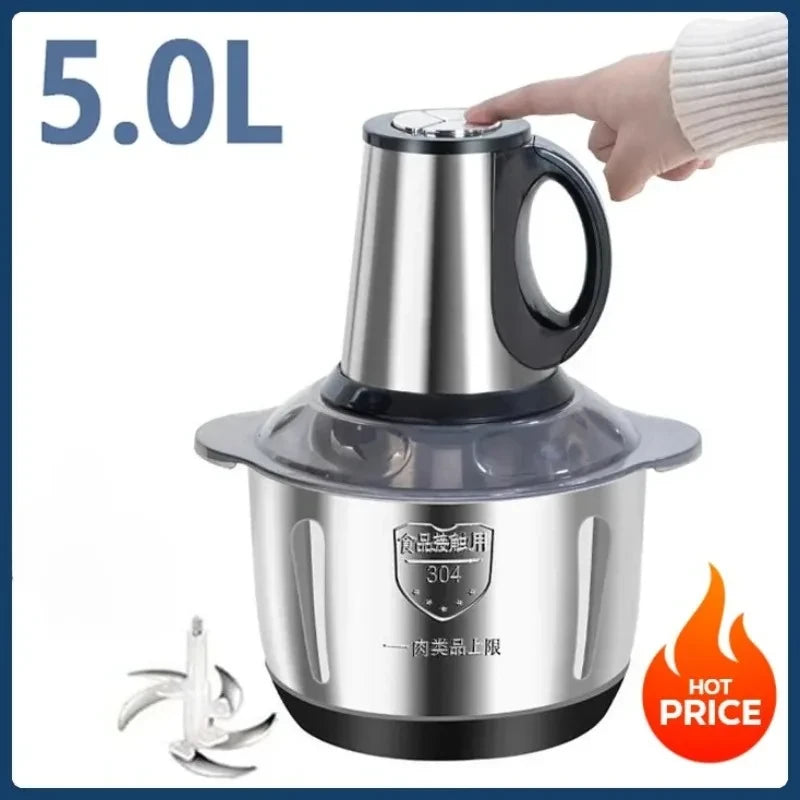 Stainless Steel Electric Food Chopper