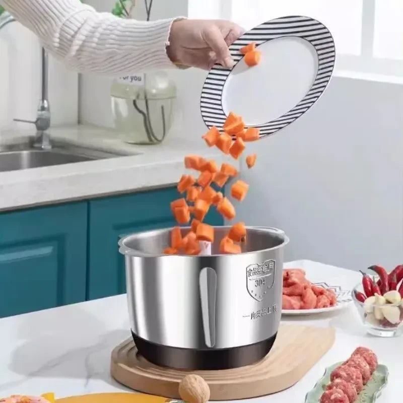 Stainless Steel Electric Food Chopper