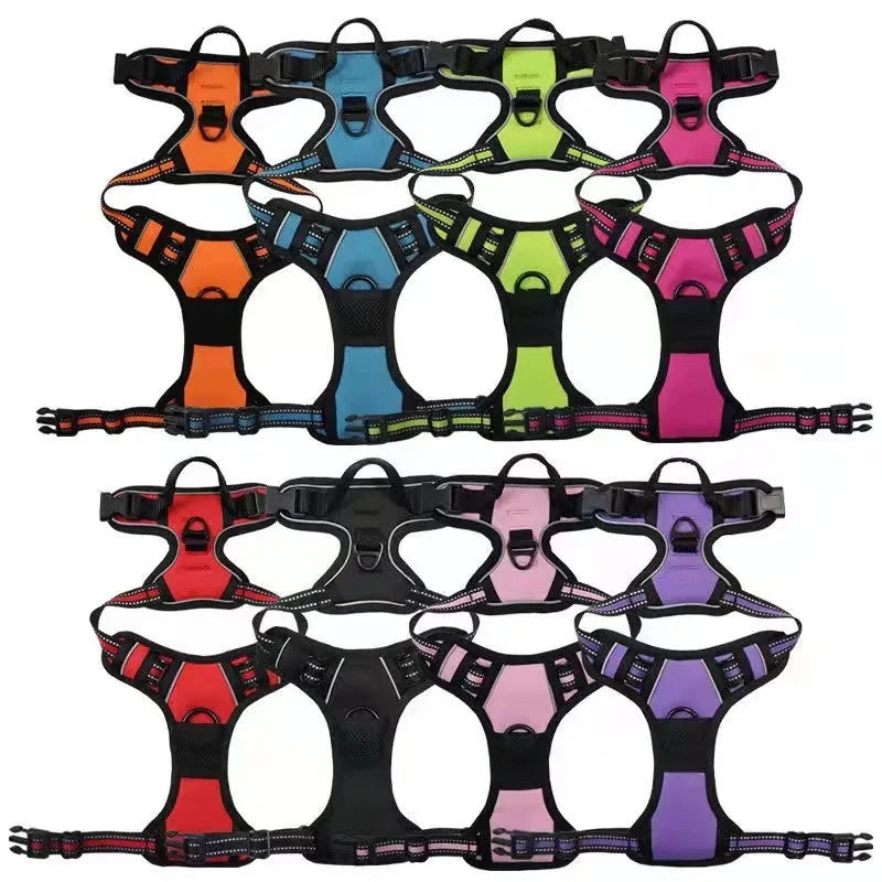 Reflective Dog Chest Harness