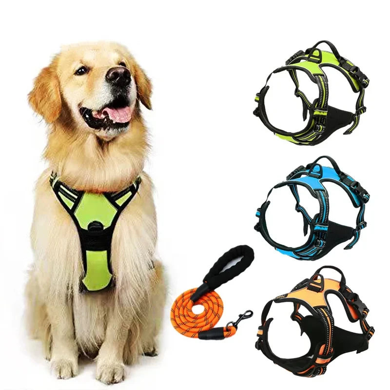 Reflective Dog Chest Harness
