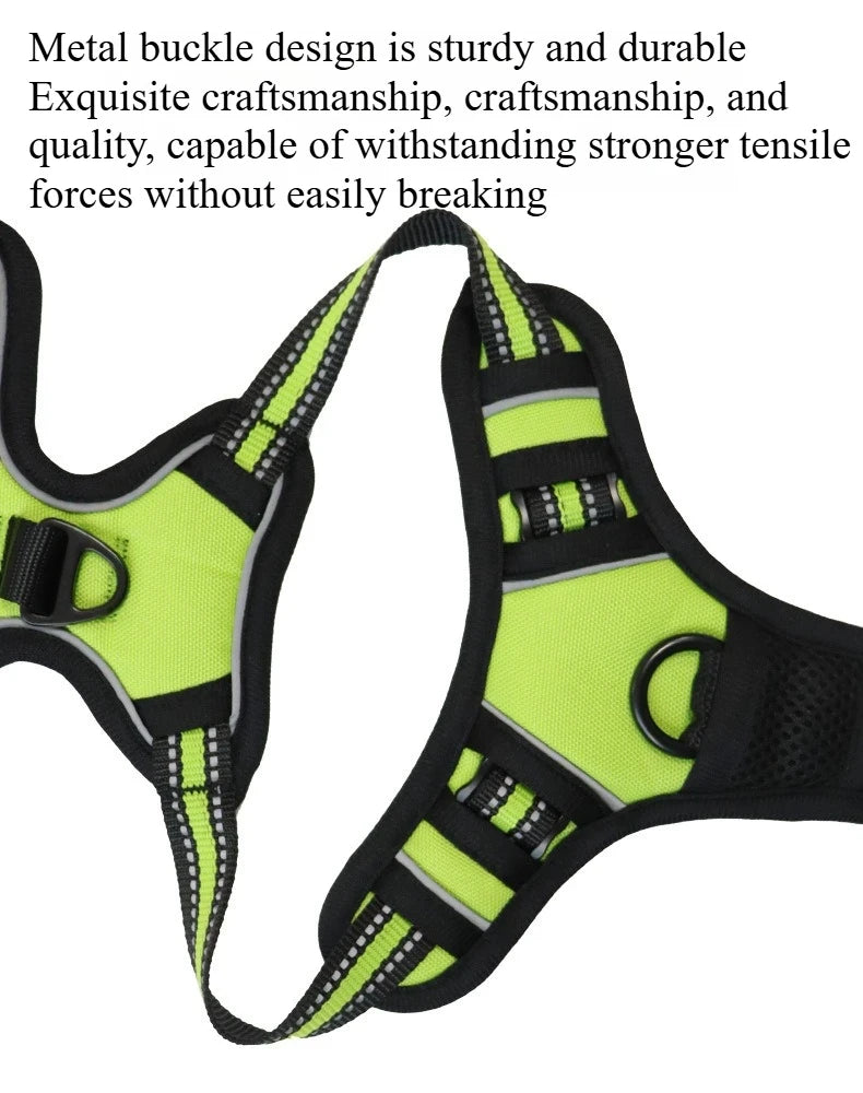 Reflective Dog Chest Harness