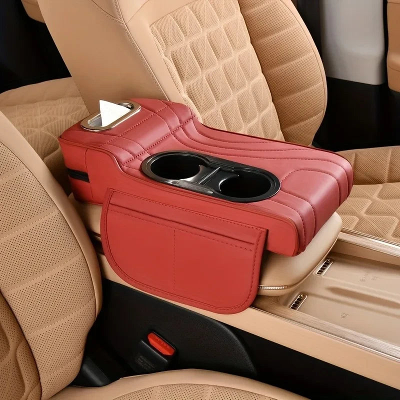 Car Armrest Storage Organizer Pad