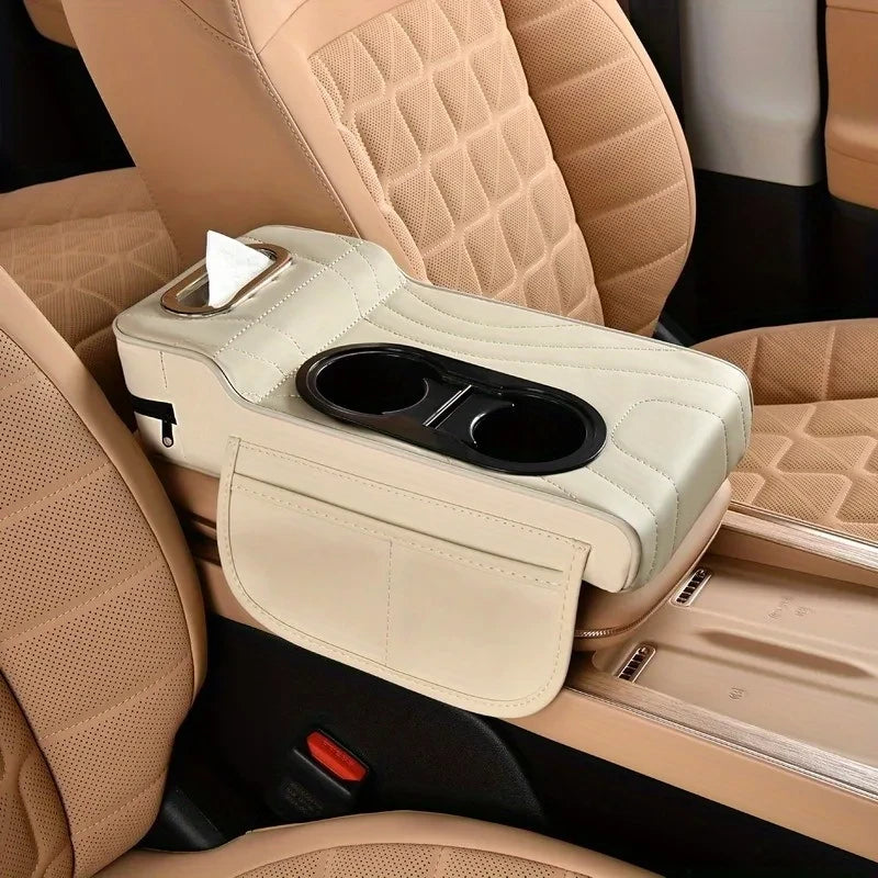 Car Armrest Storage Organizer Pad