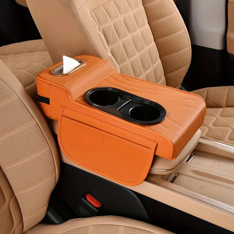 Car Armrest Storage Organizer Pad