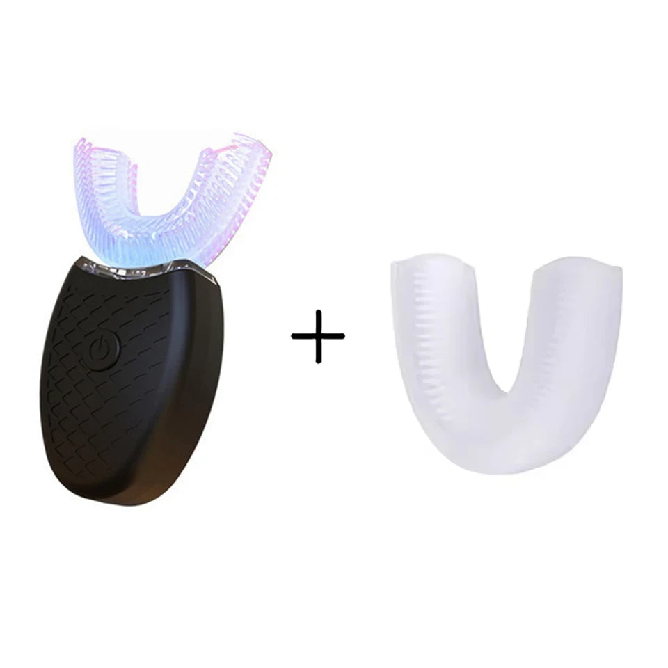 Silicone Sonic Electric U-Type Toothbrush