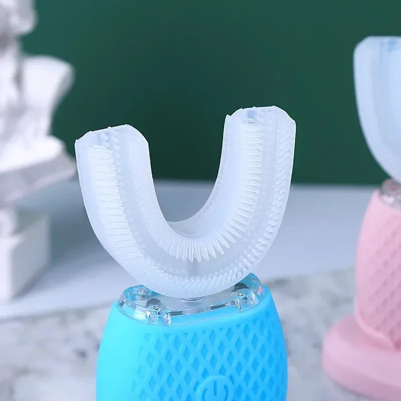 Silicone Sonic Electric U-Type Toothbrush