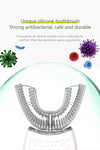 Silicone Sonic Electric U-Type Toothbrush