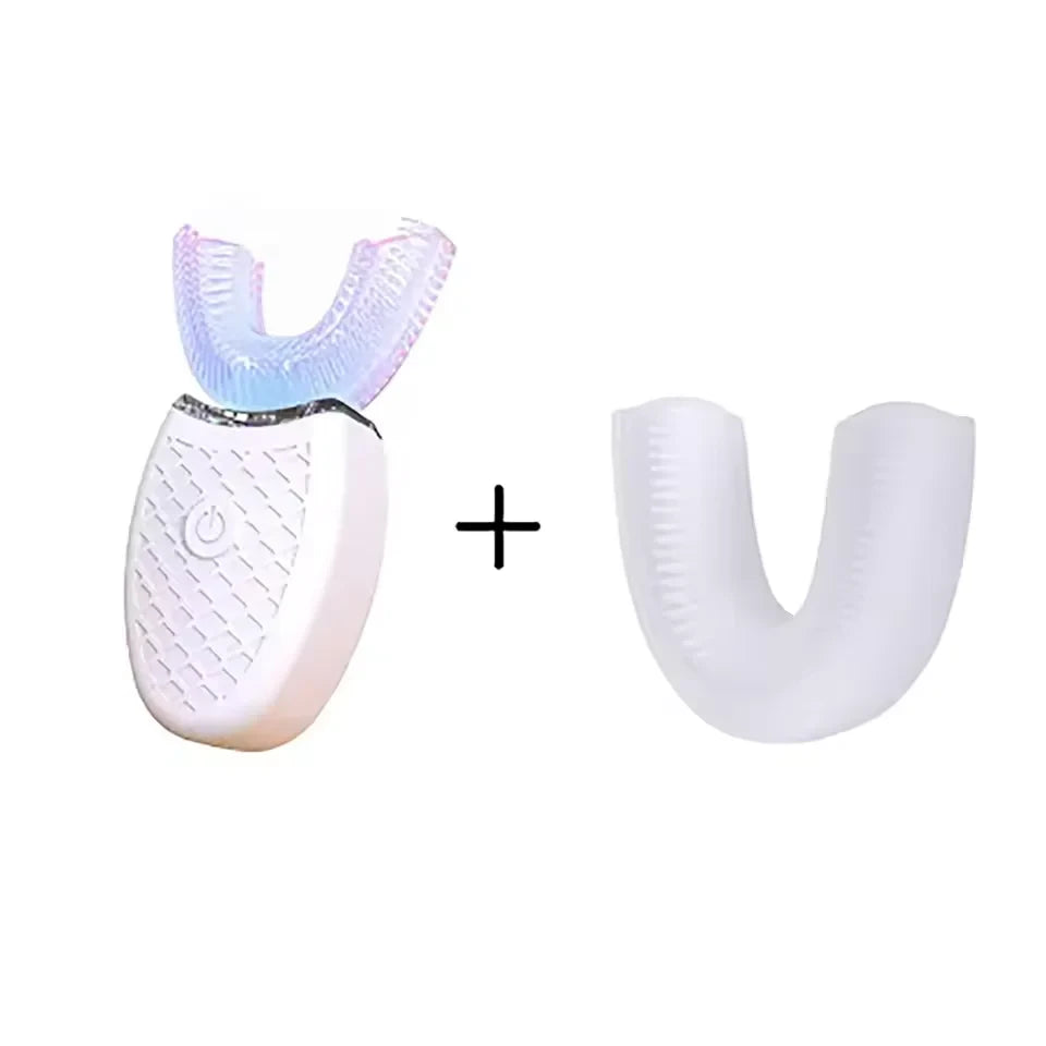 Silicone Sonic Electric U-Type Toothbrush