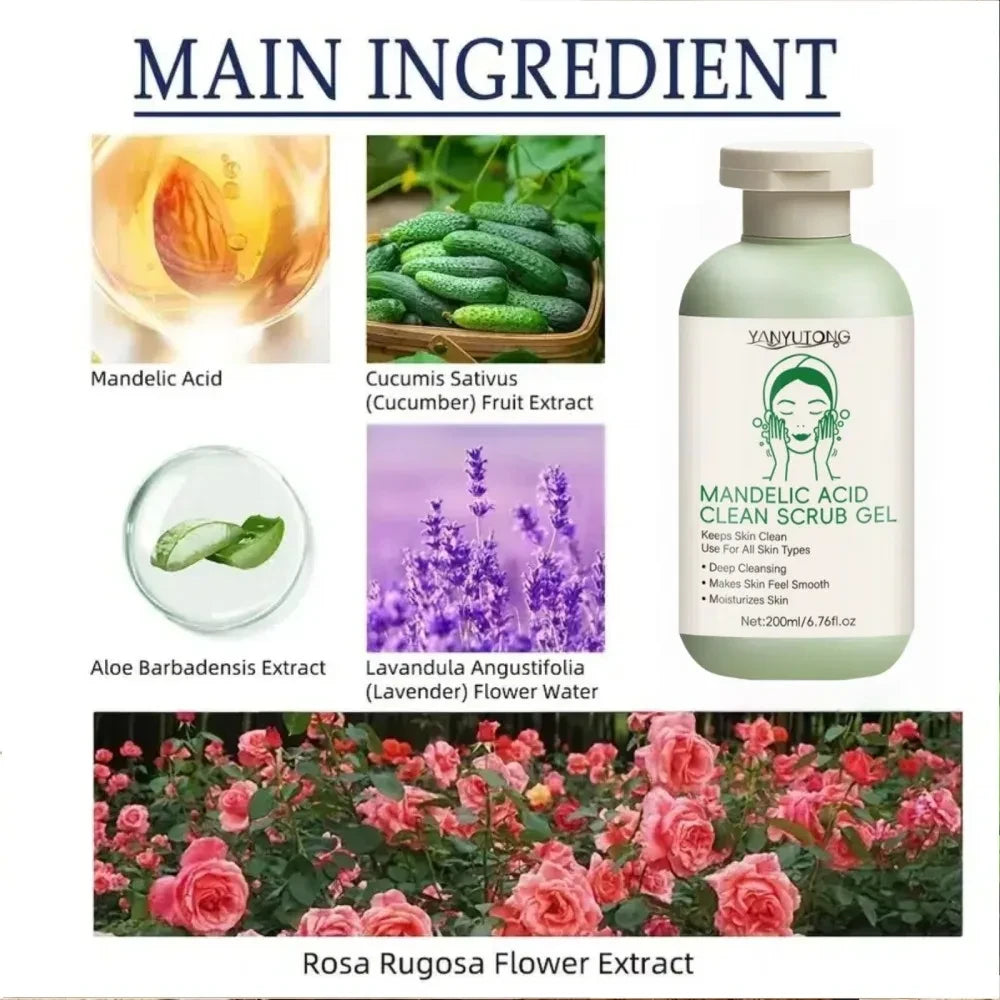 Aloe Vera Exfoliating Facial Gel