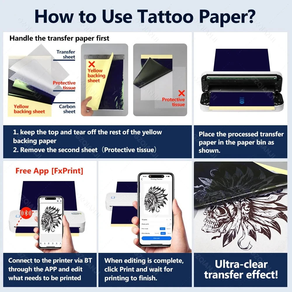 Portable Bluetooth Thermal Printer