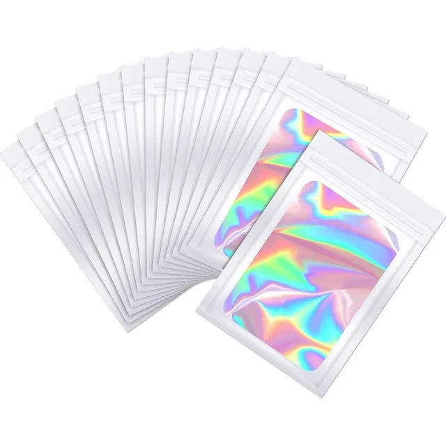 Holographic Resealable Jewelry Storage Pouch