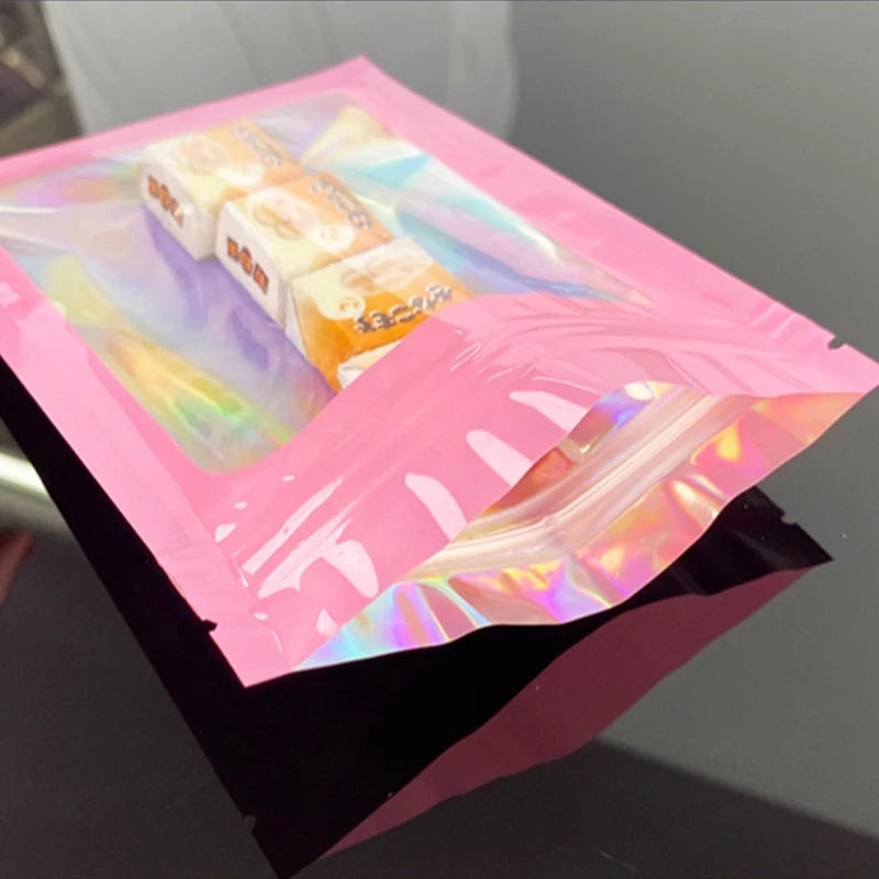 Holographic Resealable Jewelry Storage Pouch