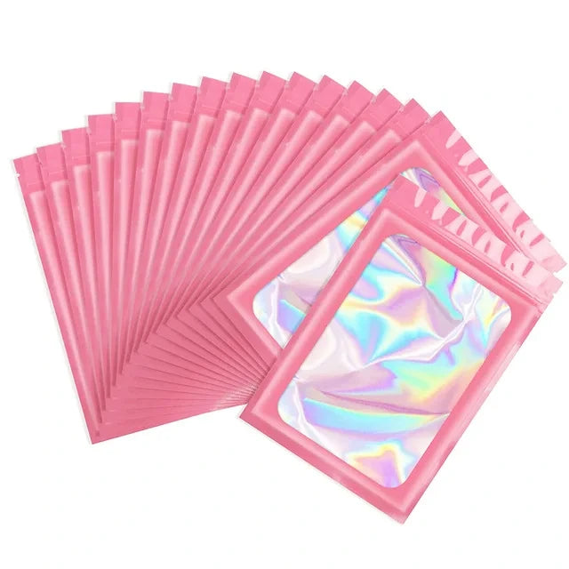 Holographic Resealable Jewelry Storage Pouch